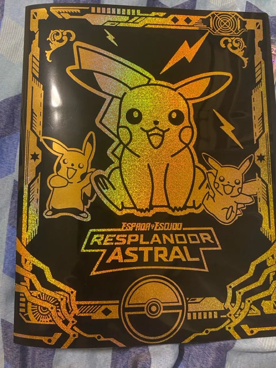 Álbum pasta cards Pokémon DESCRIÇÃO 