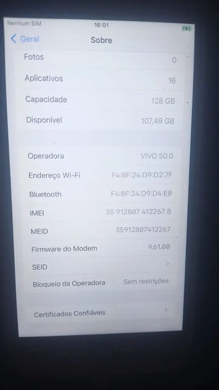 Iphone 7 plus 128 gb venda ou troca<br>Só vem interessado, nada de curioso detalhe besta nele - Foto 3
