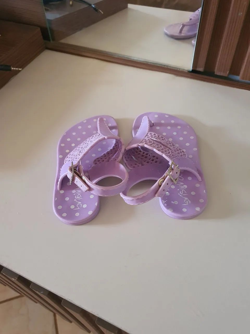 Sandália infantil feminina N° 23/24 em Samambaia (Aceito cartão) - Foto 4