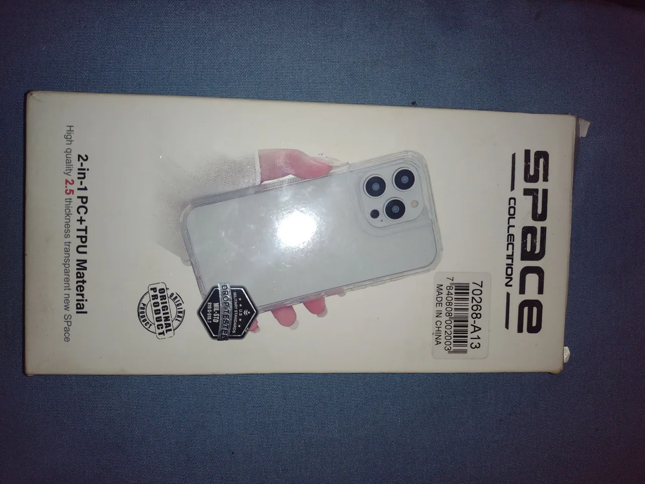 Capa de Celular Space Collection Transparente