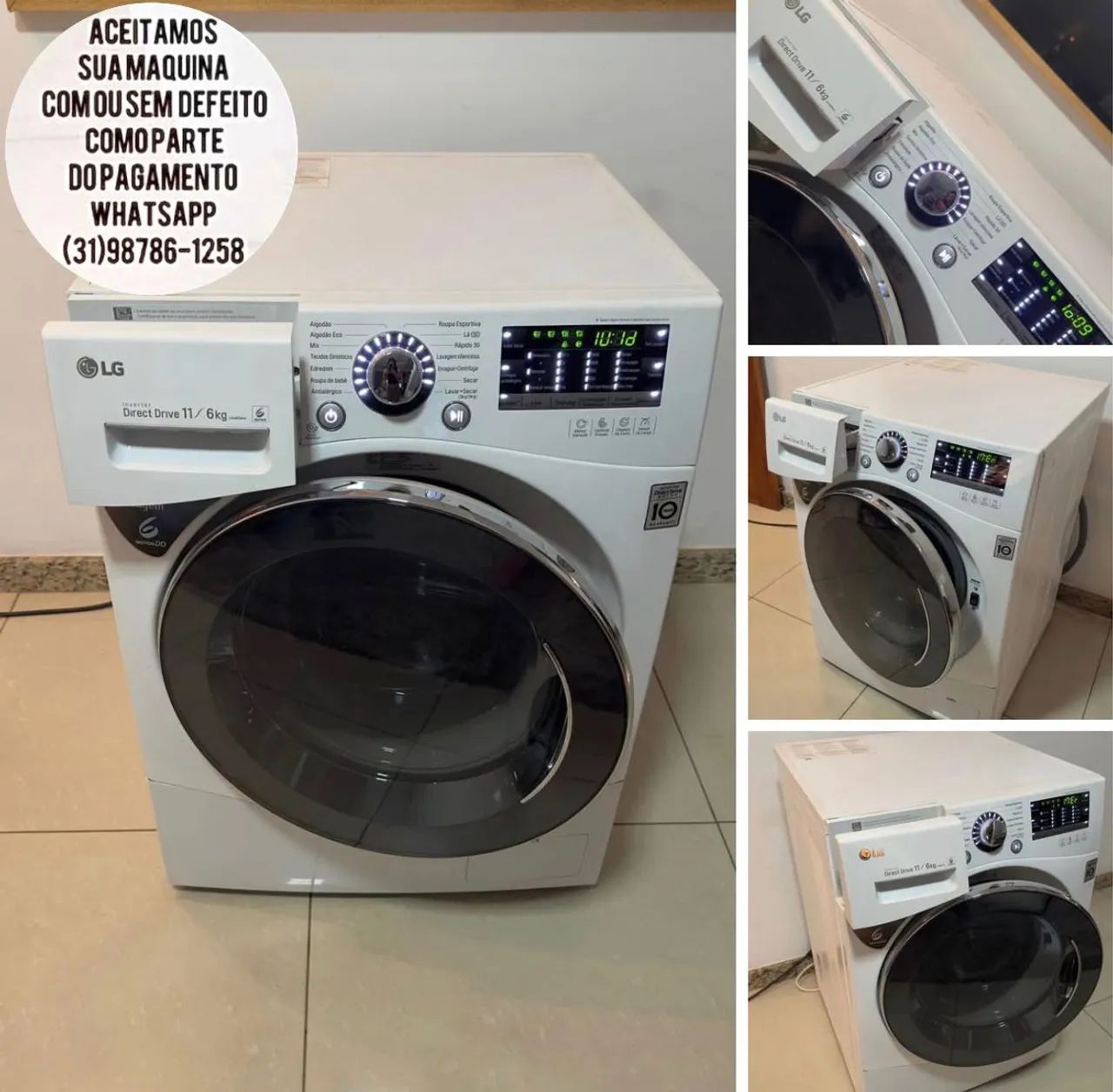 Lava e Seca 11kg c/ Garantia Entregamos