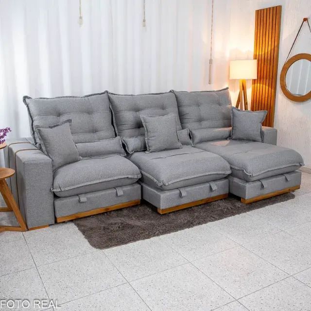 Sofá Retrátil Reclinável Versilo - Foto 3