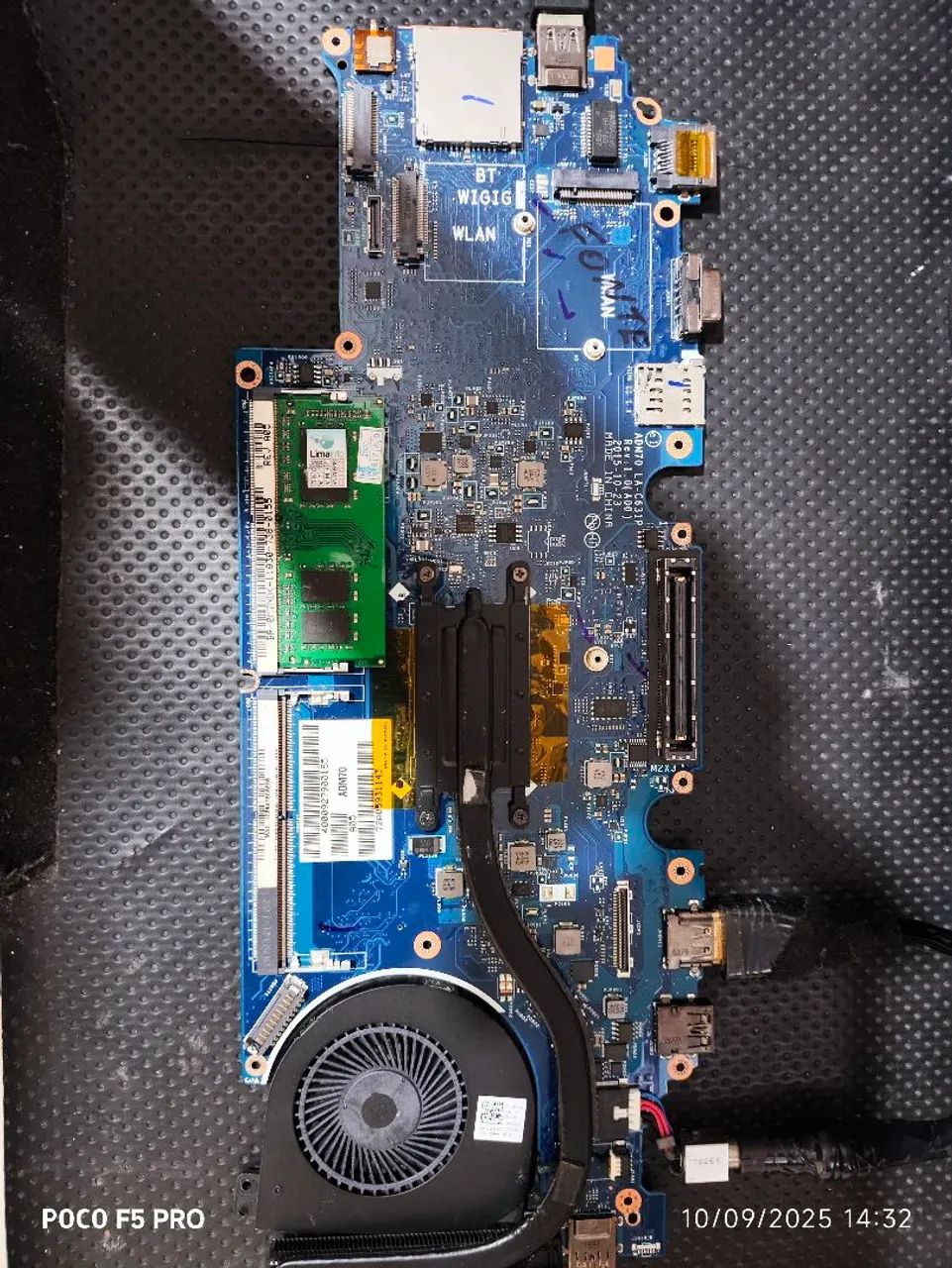 Placa mãe Dell e5470 i5 funcionando 