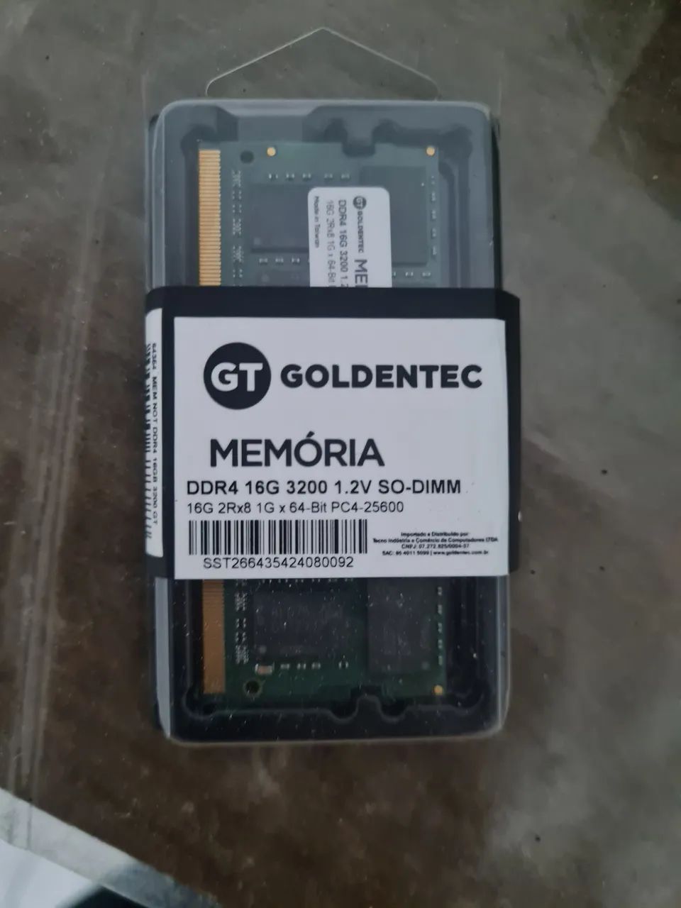Memória RAM DDR4 16GB 3200MHz Goldentec