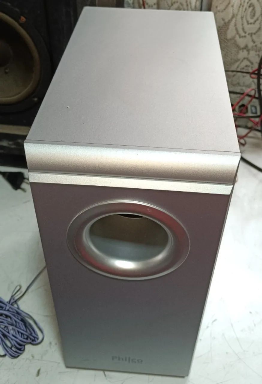 Subwoofer Passivo Philco Hs-200 Ótimo Estado Funcionando - Foto 2
