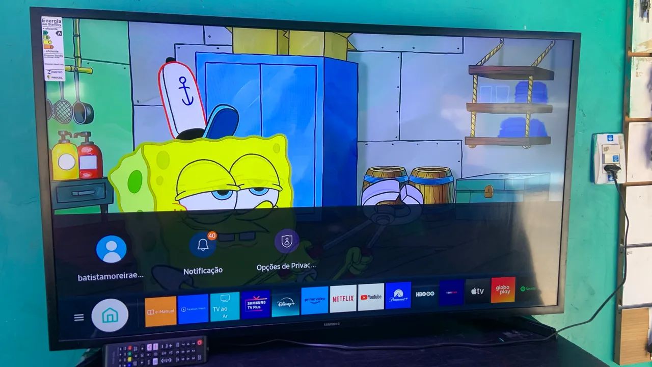 Tv smart Samsung 43 polegadas semi nova  - Foto 4