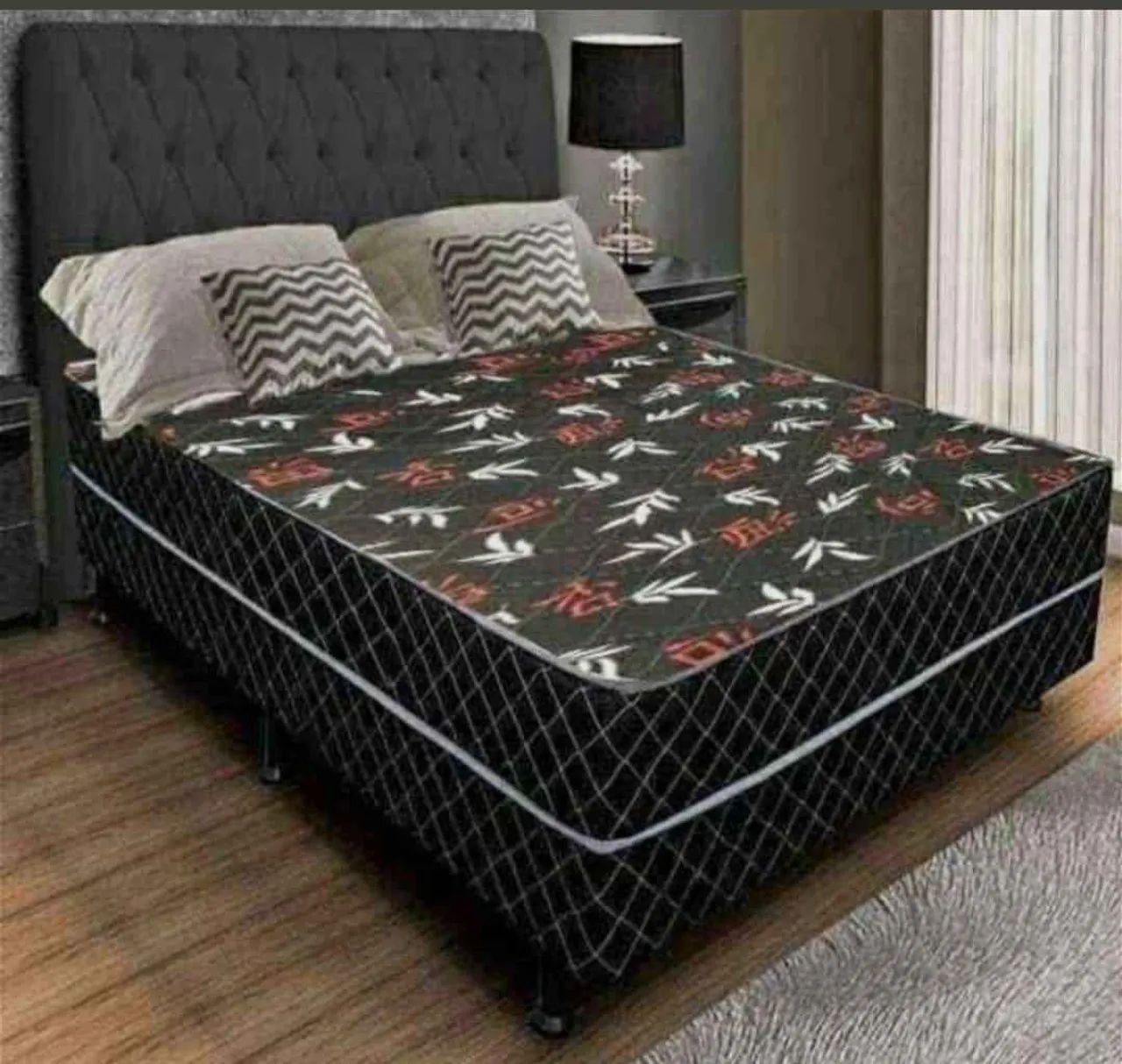 Cama box molas ensacadas 