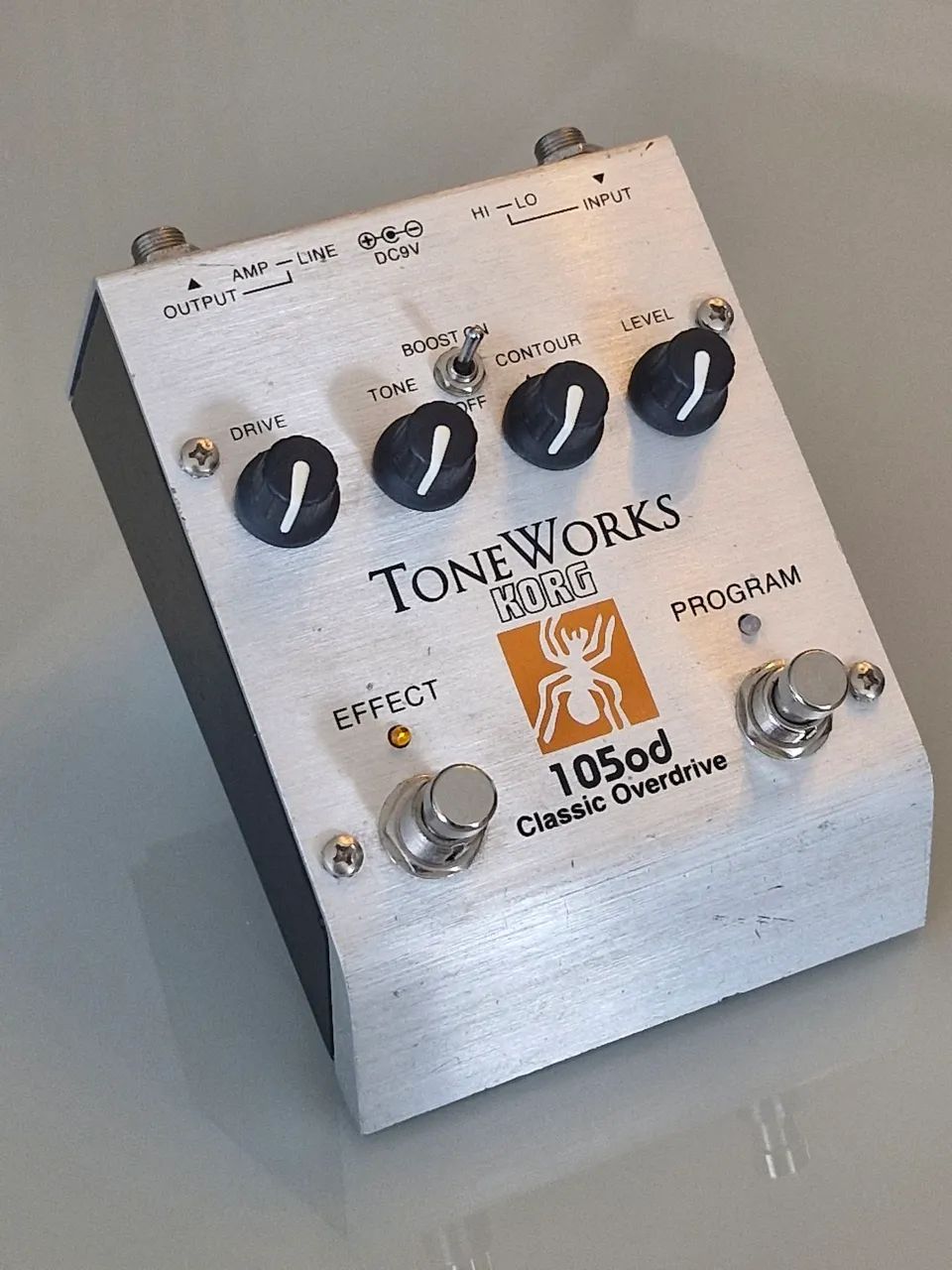 Pedal guitarra KORG classic overdrive Toneworks 105od