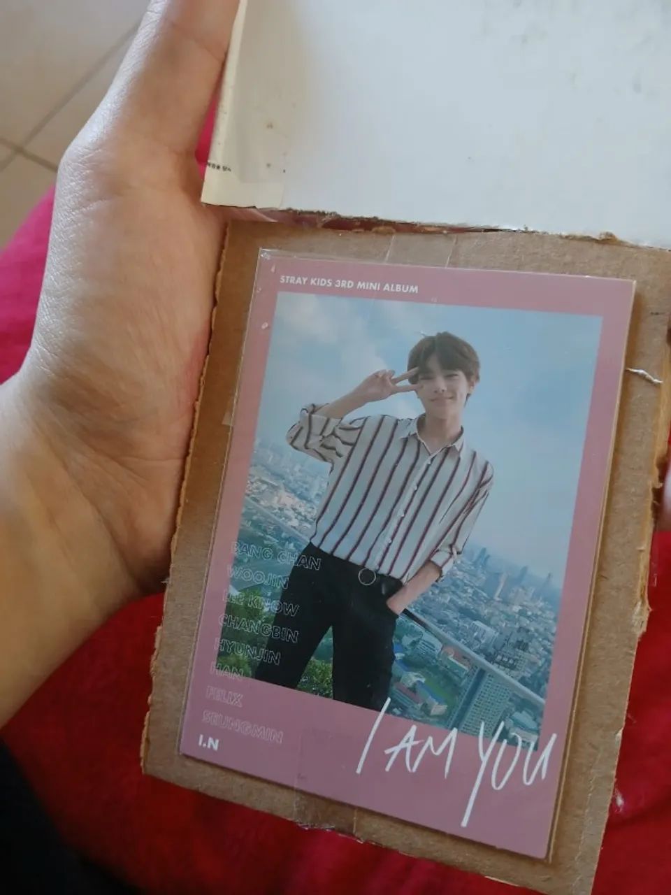 StrayKids I am you ポラロイド アイエン I.N Photocard I am You