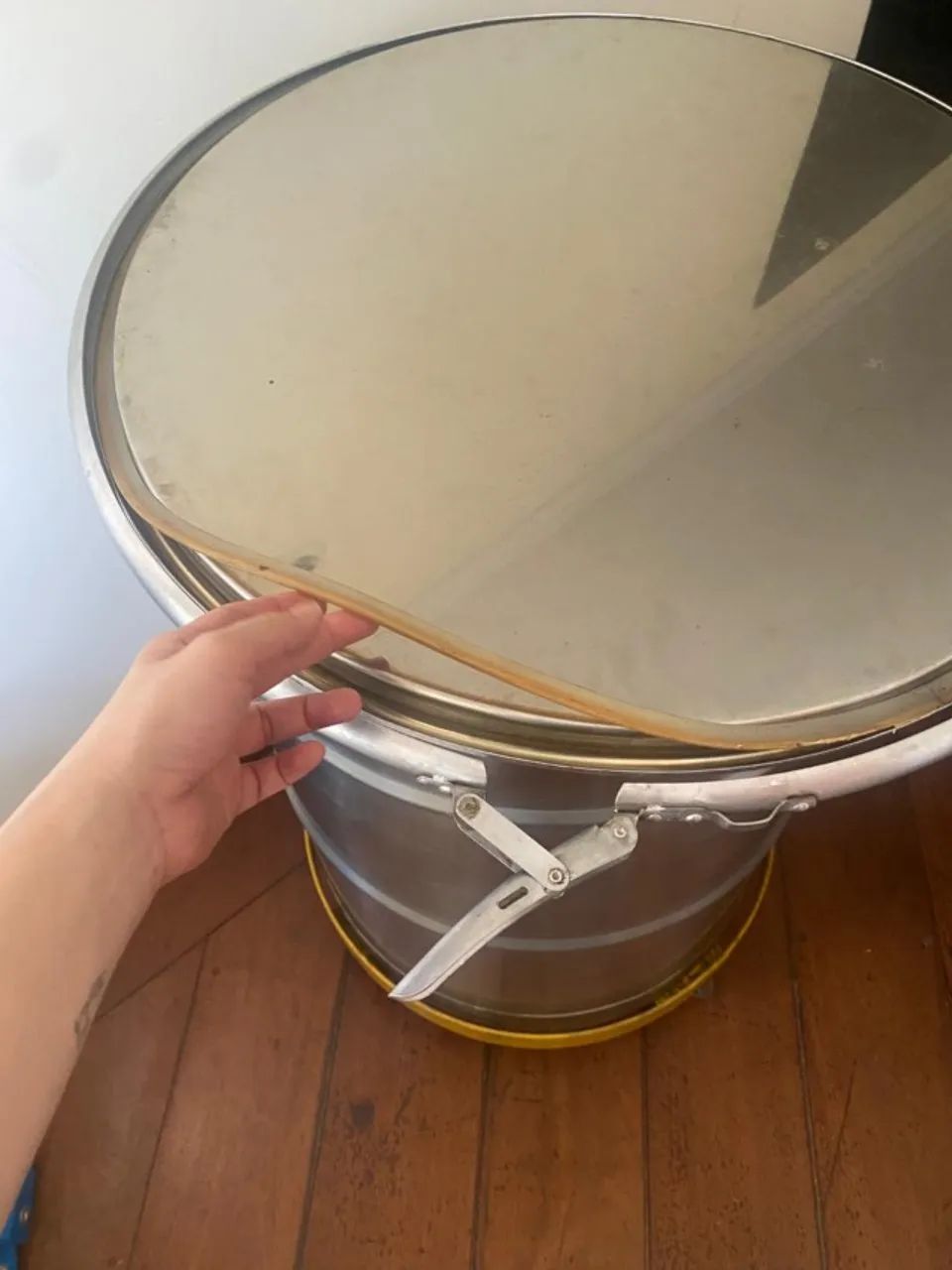 Tambor de aço inox