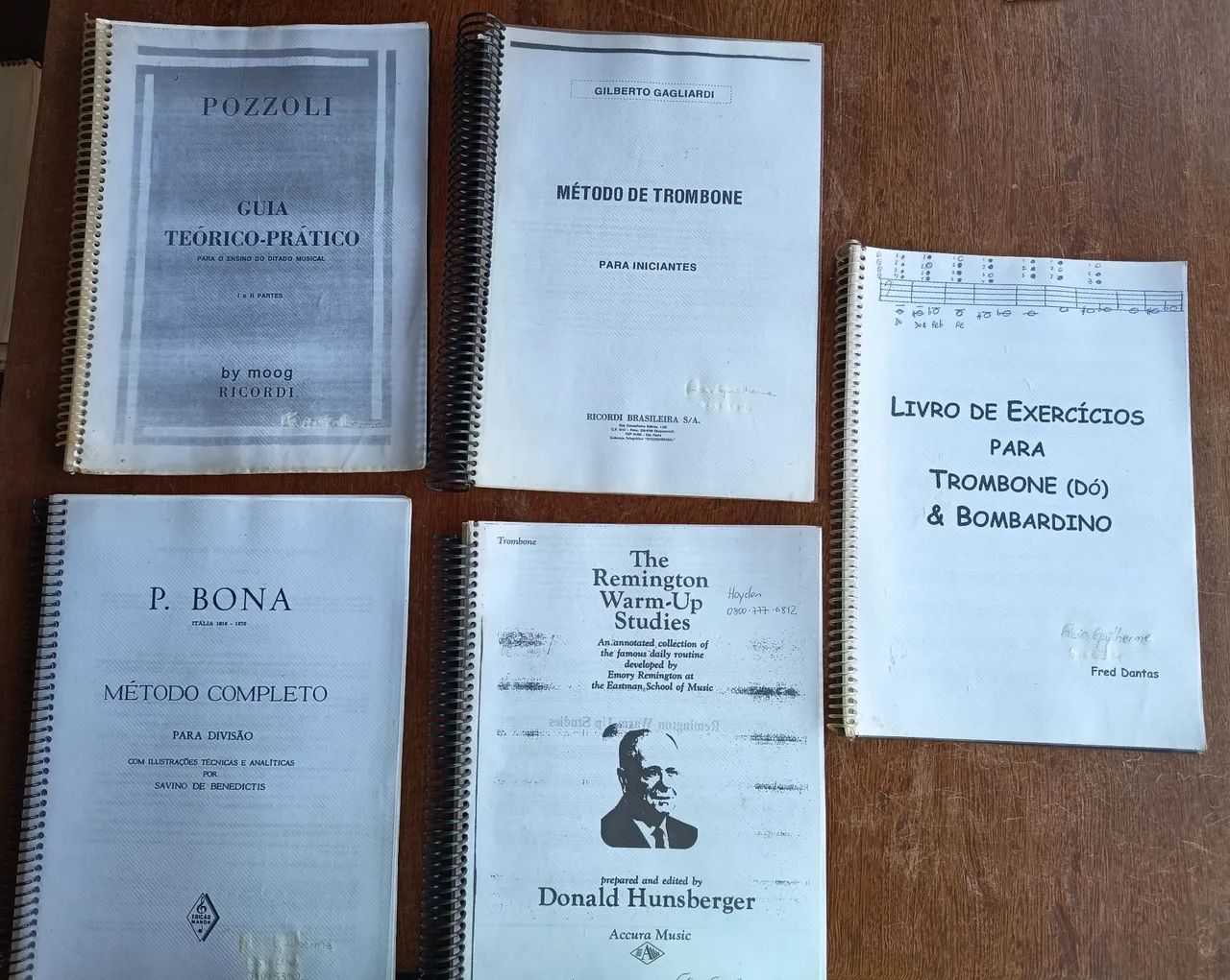 Kit 5 apostilas para Músicos 