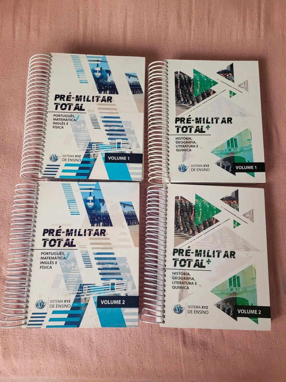 Kit Pré-Militar Total - 4 Volumes - Completo