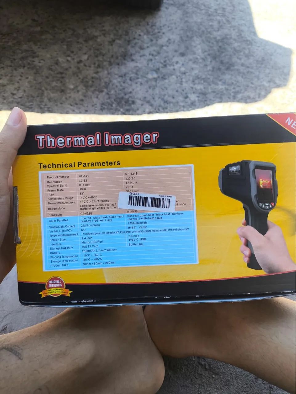Câmera térmica (termo-grafica) - Foto 4