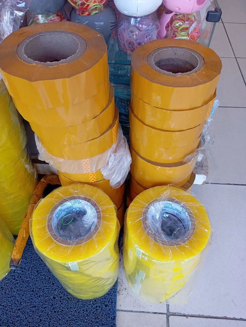 Fita adesiva para embalagem - rolo grande