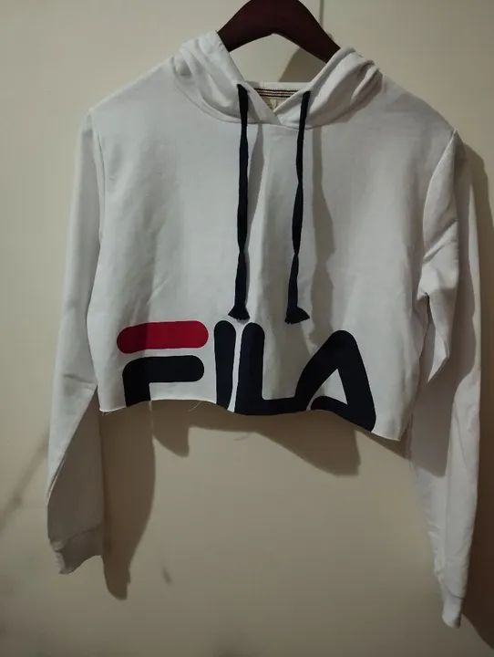 1Blusa Cropped BTS Feminina e 1Fila - Foto 4