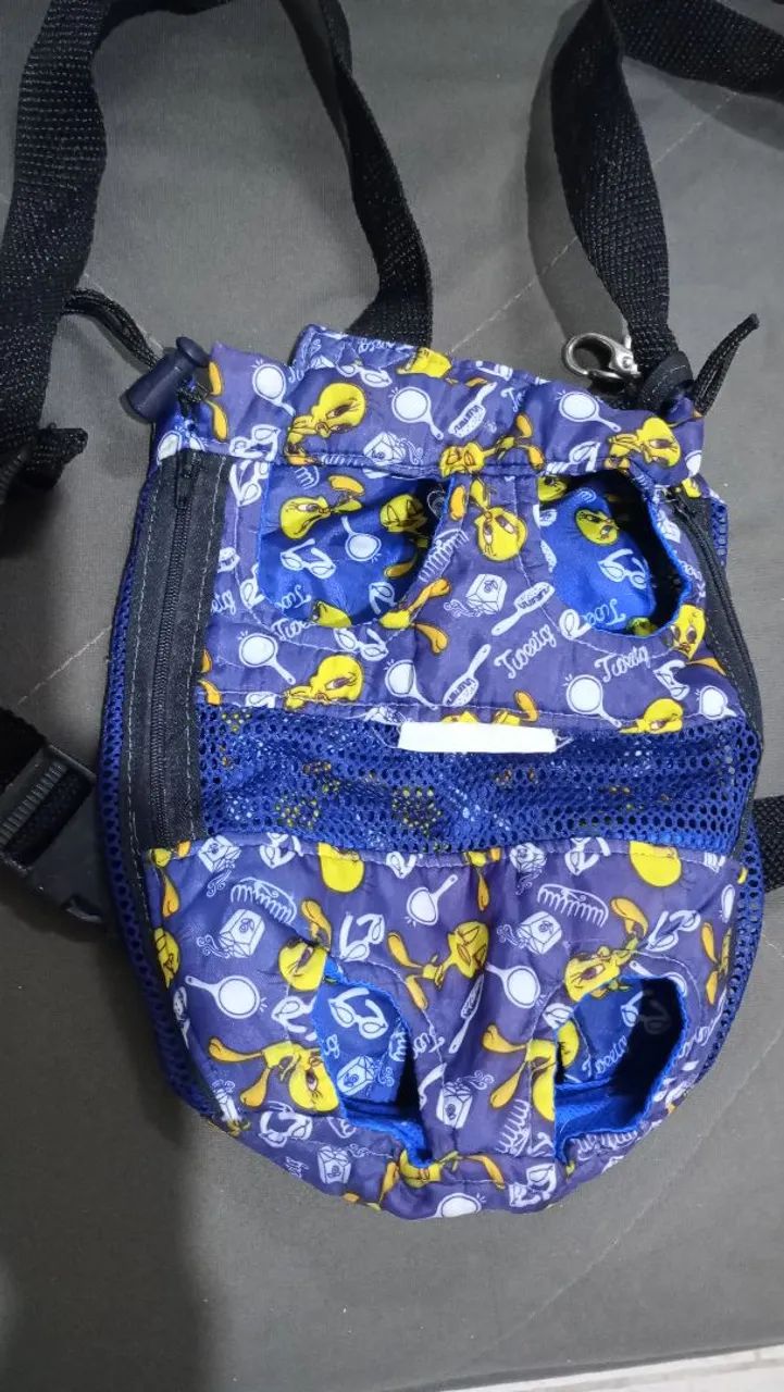 Mochila de Transporte para Pet pequeno porte 