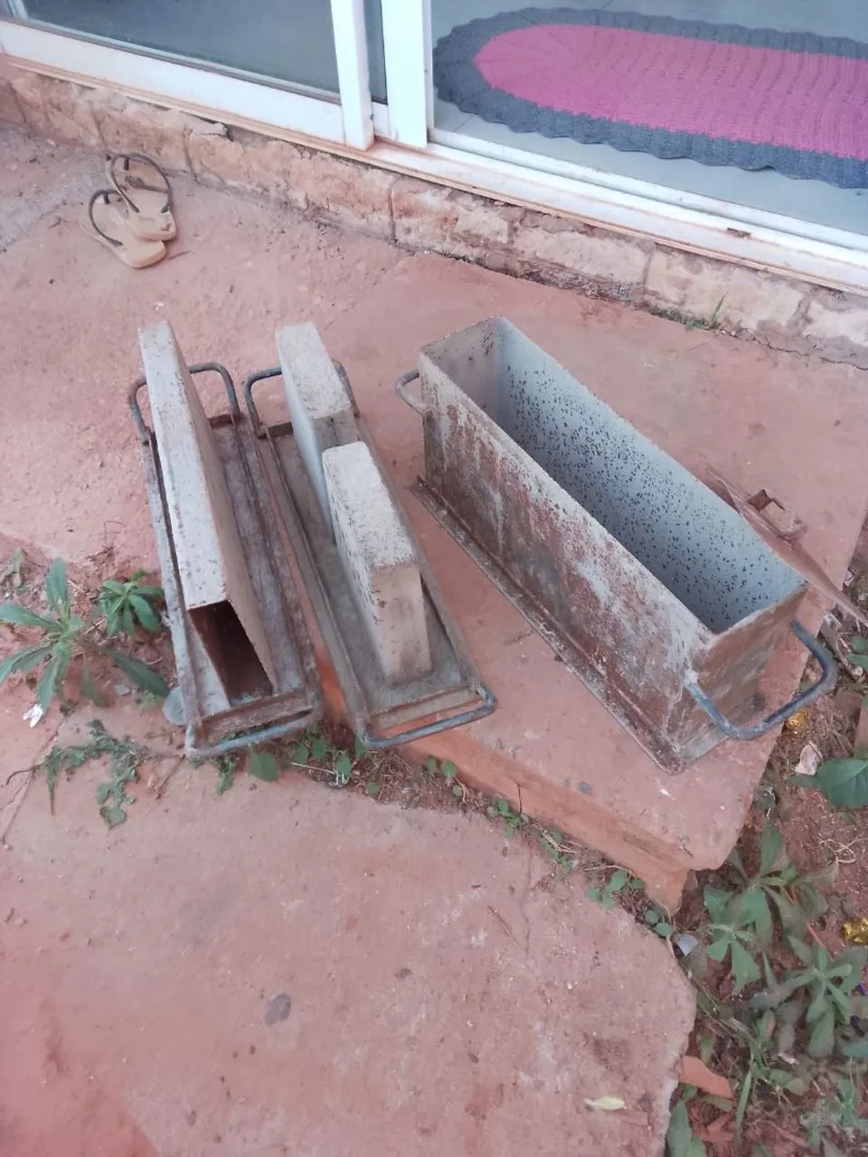 Formas para blocos de concreto