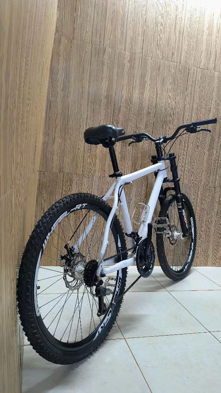 Bicicleta Alfameq Stroll Aro 26 Freio Disco 21 Marchas Garfo Downhill - Foto 3