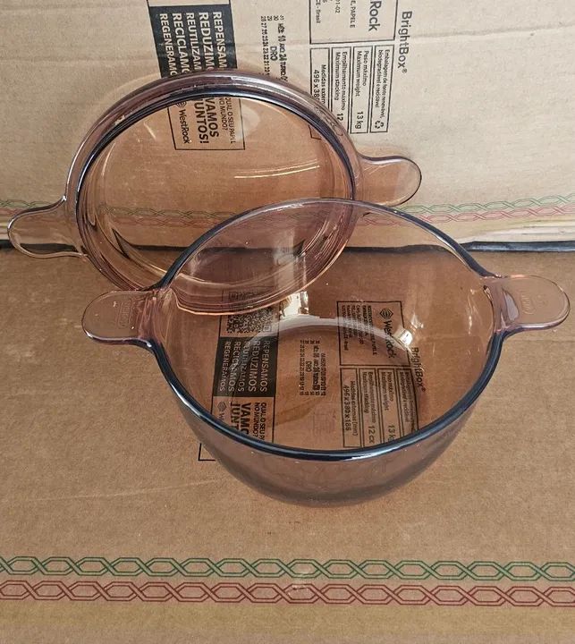 Panela de Vidro Refratário com Tampa Vision - Foto 3