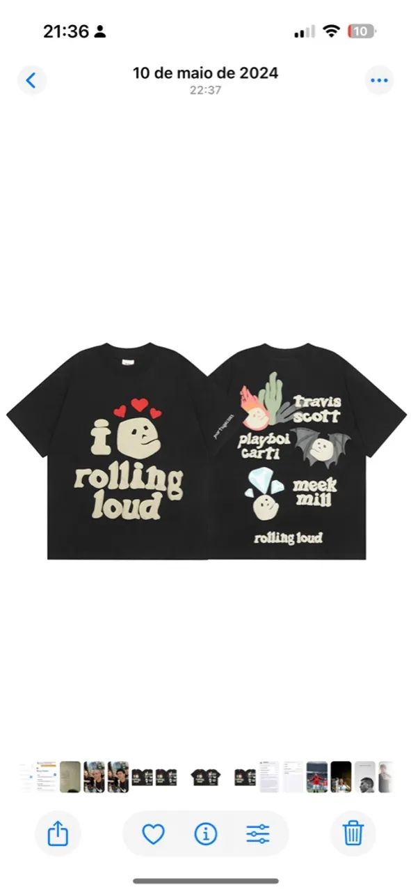 Camiseta Broken Planet Rolling Loud  - Foto 5