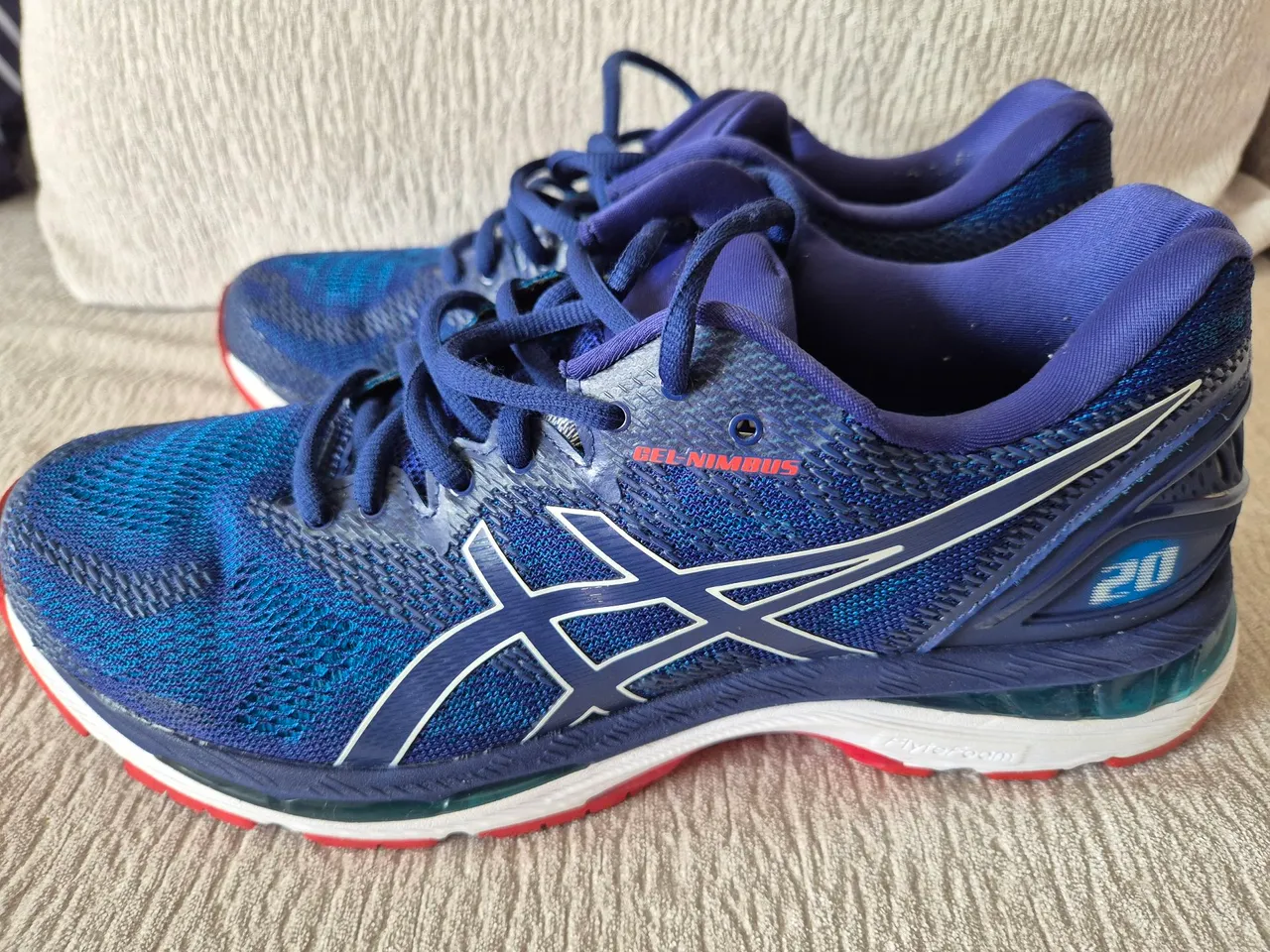 Tênis Asics Gel Nimbus 20 - Azul - Tamanho 41