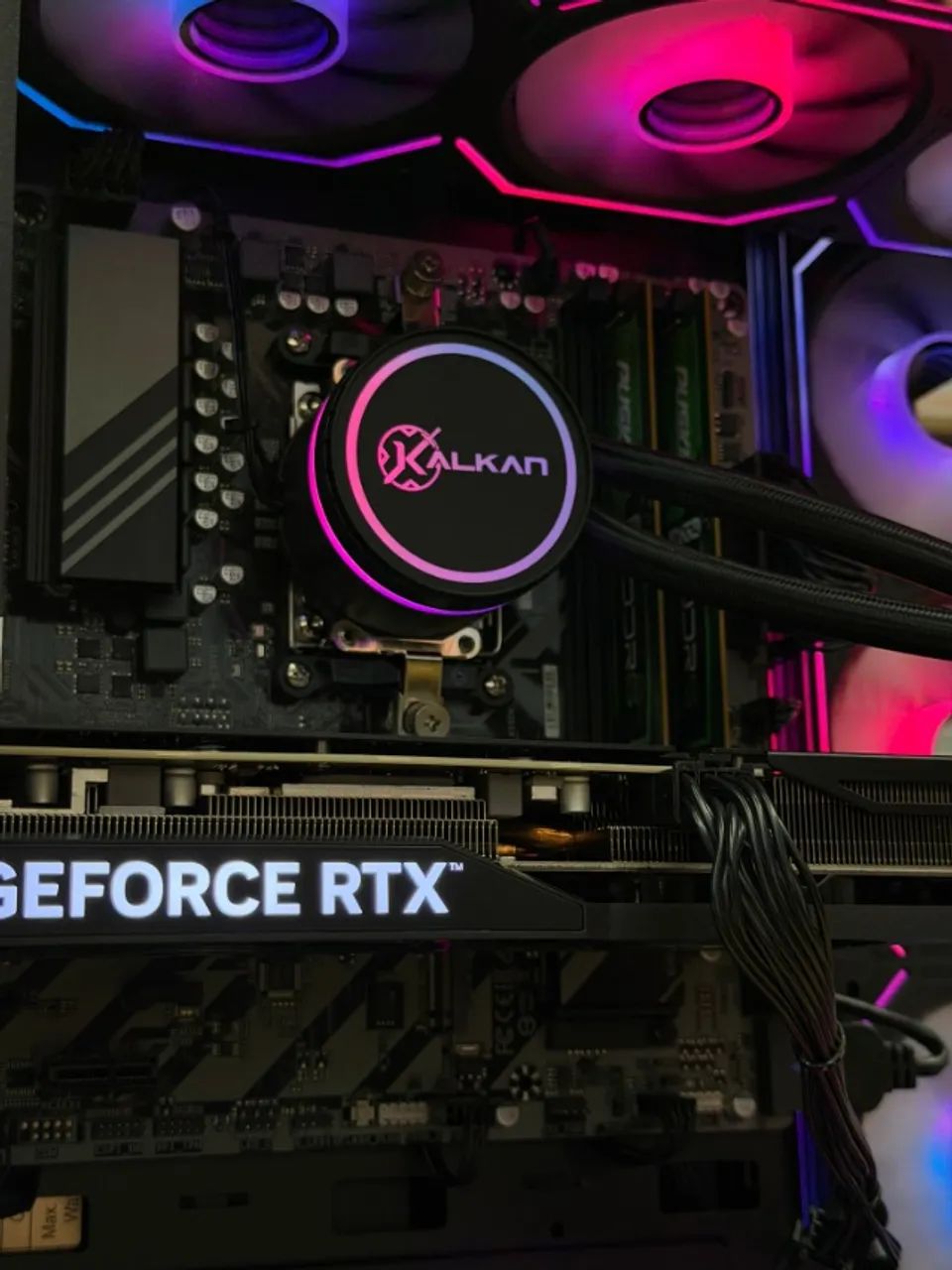 PC Gamer Ryzen 7 9700X + RTX 5060TI 8GB + 64GB DDR5 - Loja Física - Garantia - Olx Pay - Foto 3