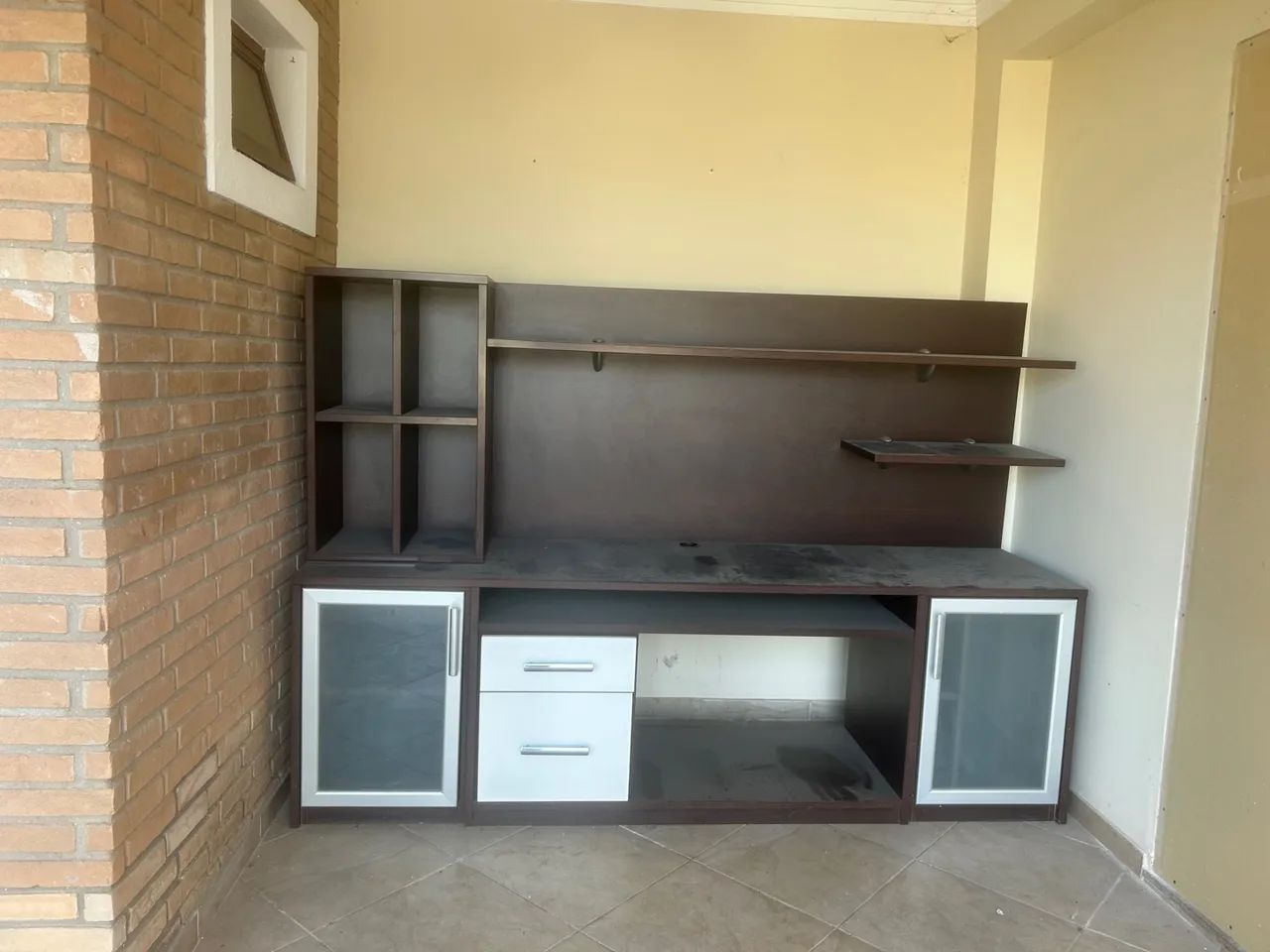 Rack de TV com Painel