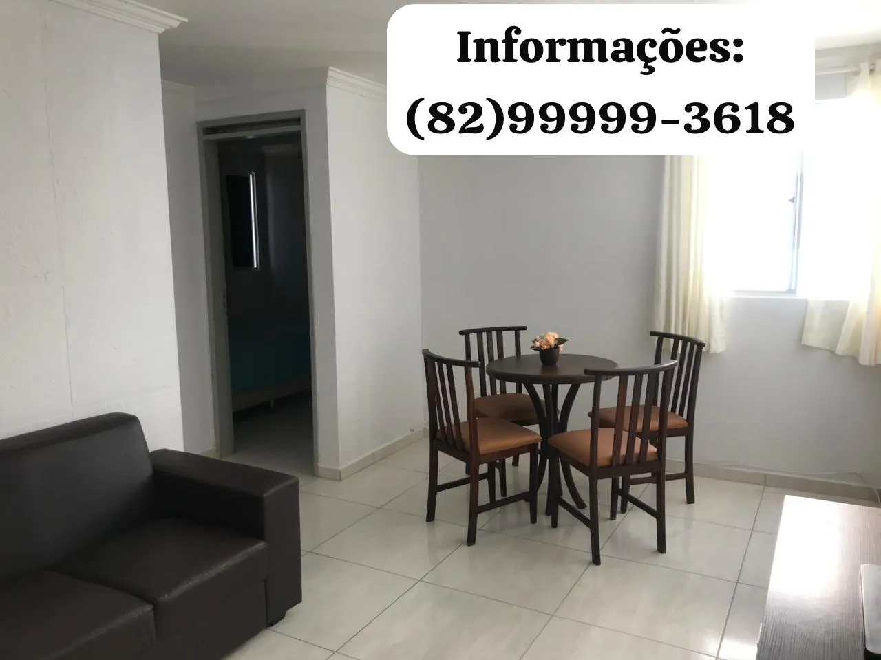 Apt com 2 qts, mobiliado ou semi-mobiliado, no Poço
