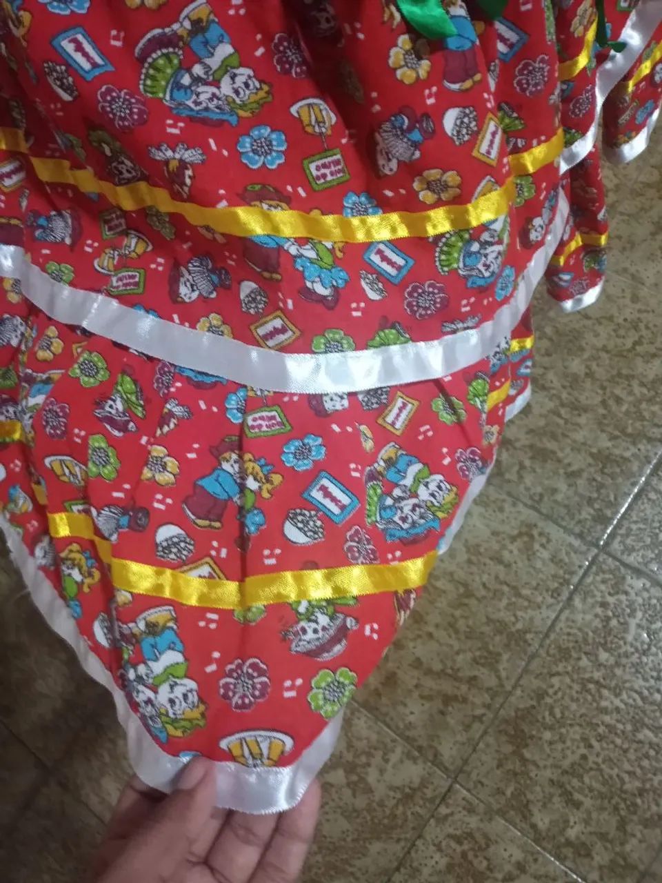 Vestido de Festa Junina - Adulto - Foto 5