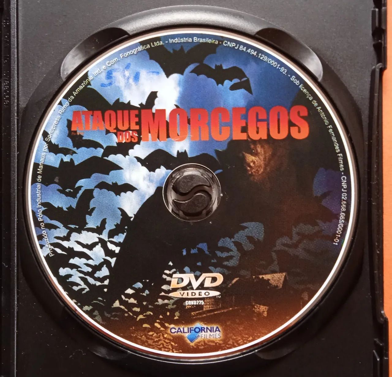 Dvd Ataque dos Morcegos  - Foto 4