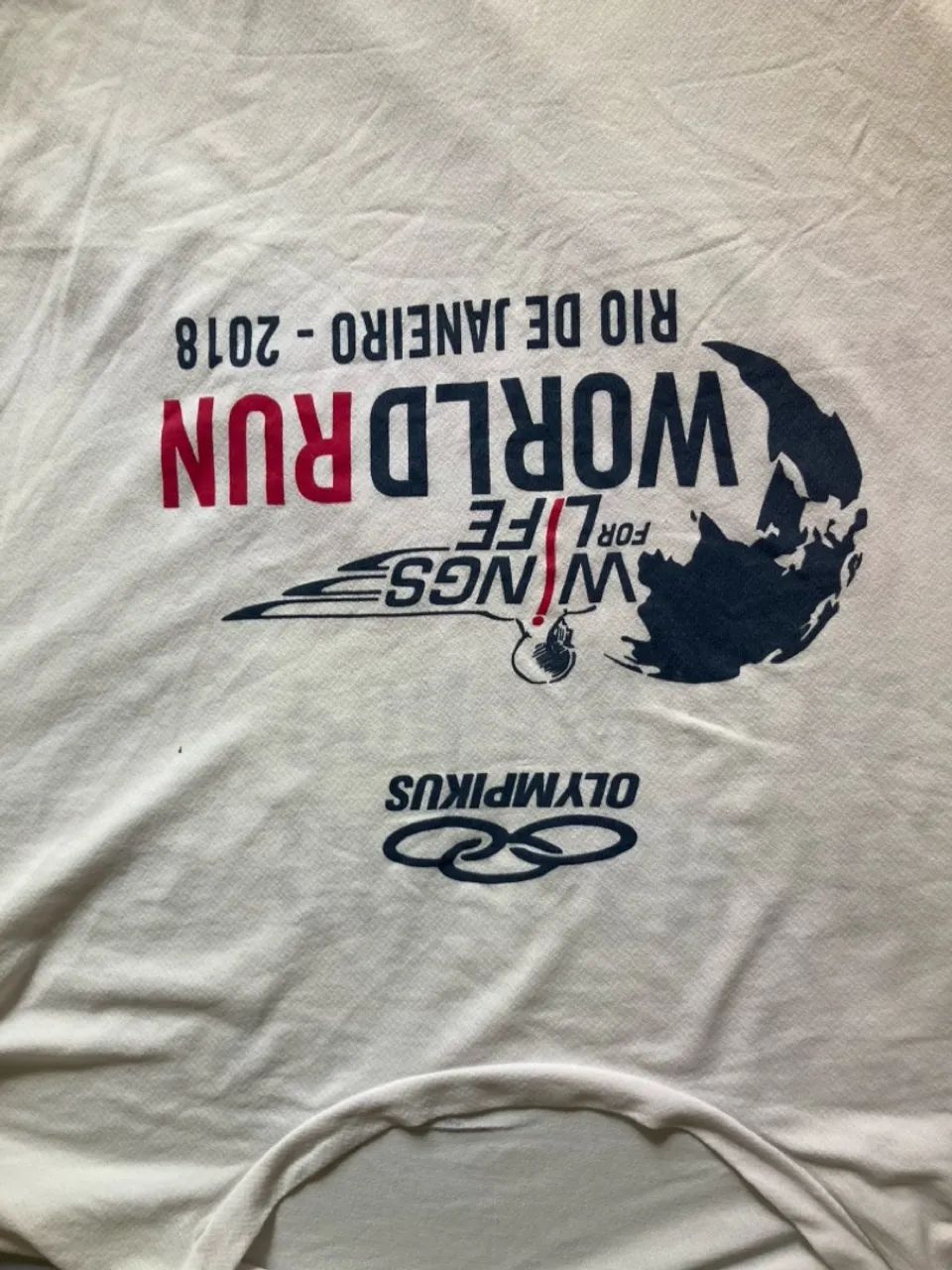 Camisa Corrida de Rua Wings for Life 2018 - Foto 2