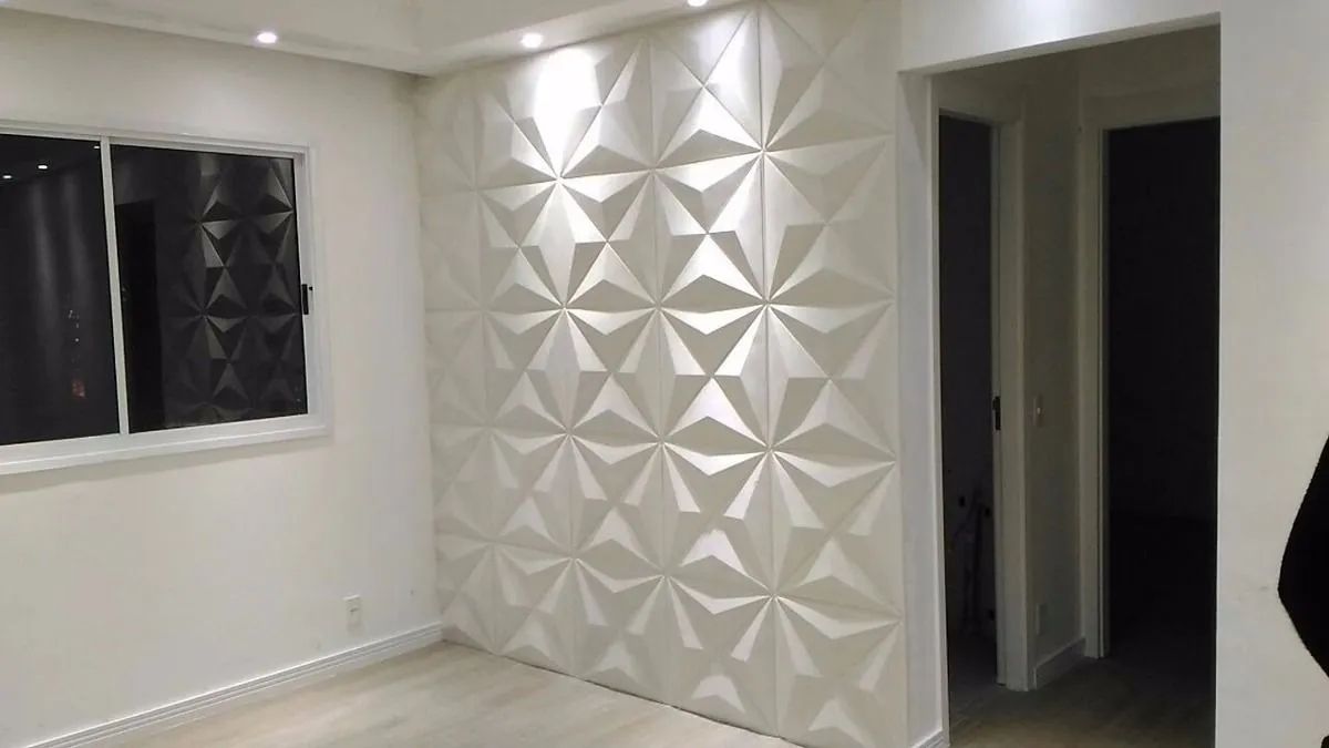 Gesso 3D para Parede - Transforme Seu Ambiente com Estilo!