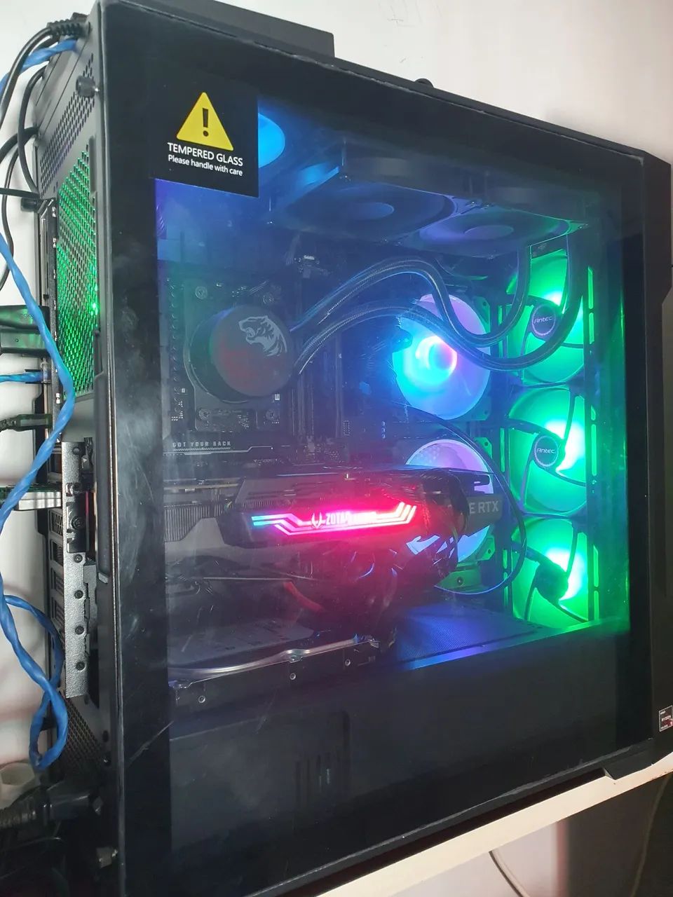 Ryzen CPU Ryzen 9 7900X3D 4.40Ghz, Nvme 512GB, HD1TB, 64GB DDR5, 3080 TI 12GB, 4K - Foto 6