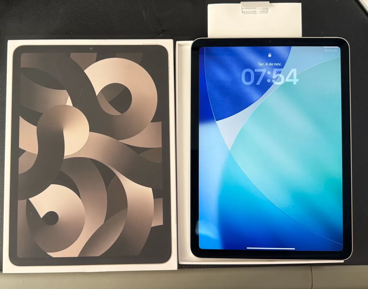 Apple iPad Air 5ª geração 256 GB Chip M1 10.9 polegadas Wi Fi Estelar 