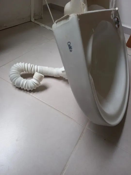 Cuba para banheiro celite branca 