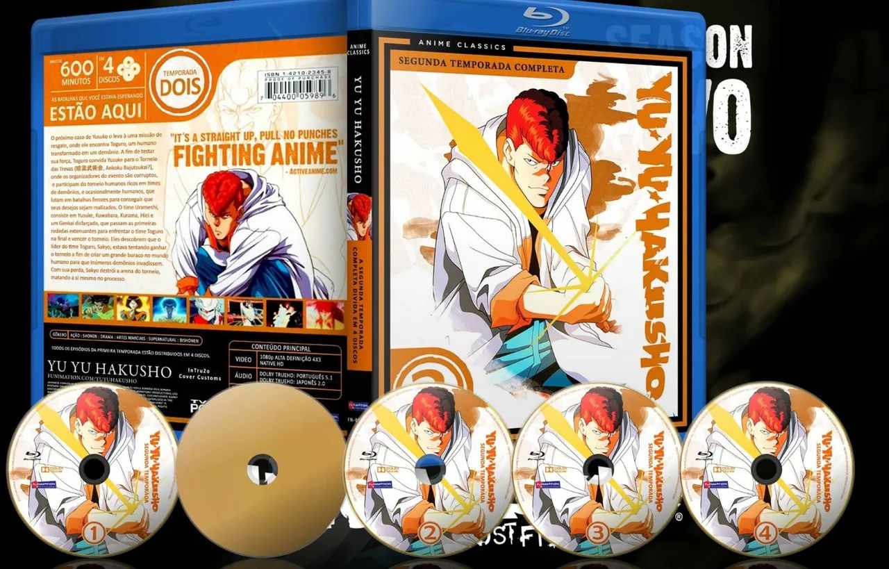 Yu Yu Hakusho - Terceira Temporada Completa - Blu-ray - Foto 4