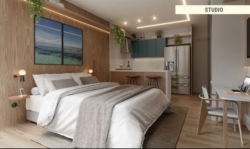 Apartamento para venda com 1/4 de  28 metros quadrados  em Barra - Salvador - Bahia - Foto 5