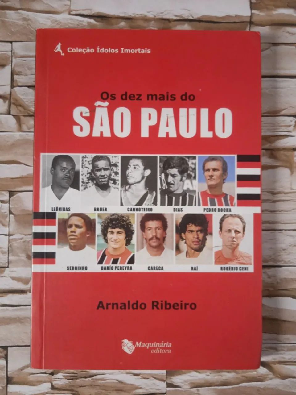 Os dez mais do São Paulo, de  Arnaldo Ribeiro. Editora Maquinária, 2009.