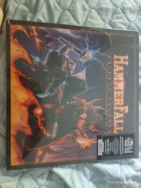 Hammer fall 2lp ( crimsom thunder) Platinum edition