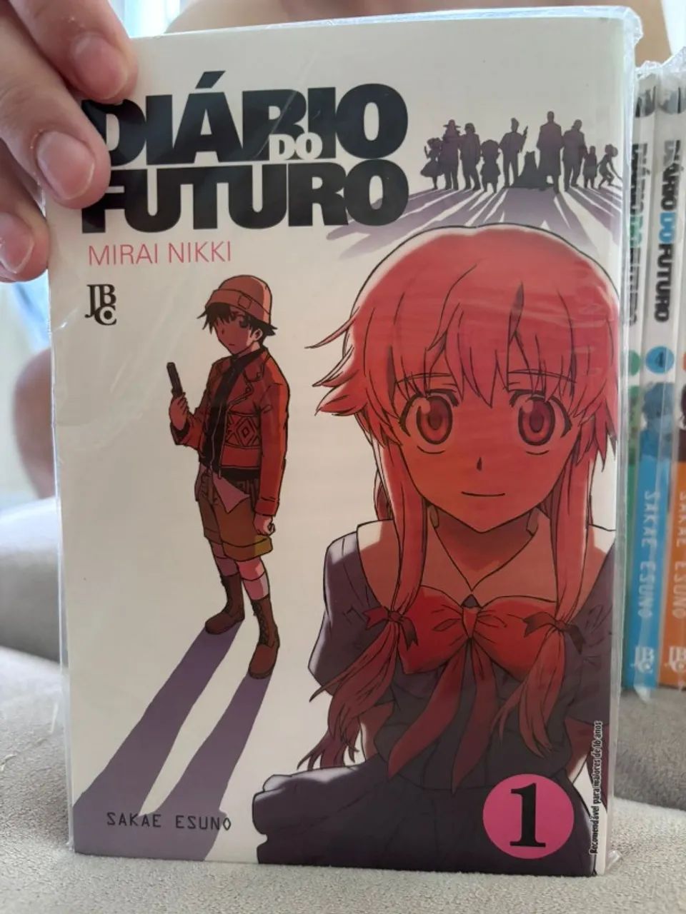Mangá Diário do Futuro (Mirai Nikki) + 2 Mosaic e Paradox