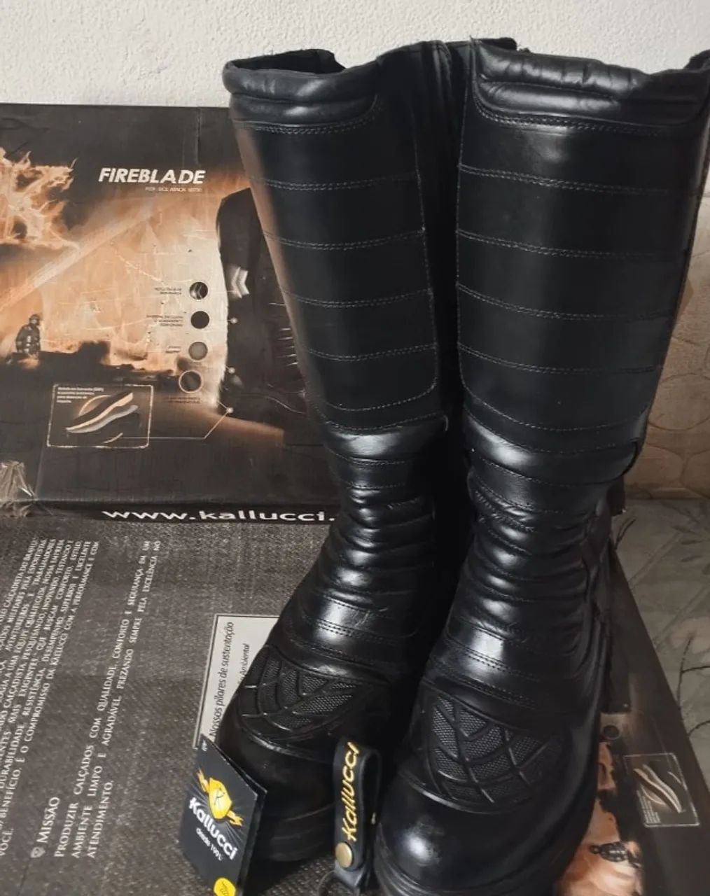 Bota Bombeiro Civil Kallucci  - Foto 2