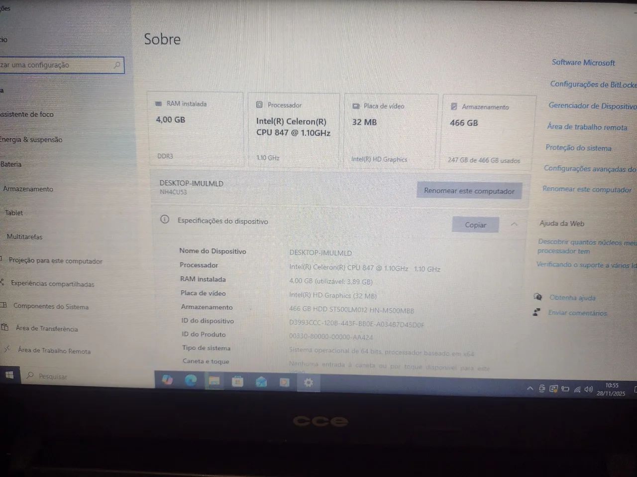 Notebook CCE - Foto 4