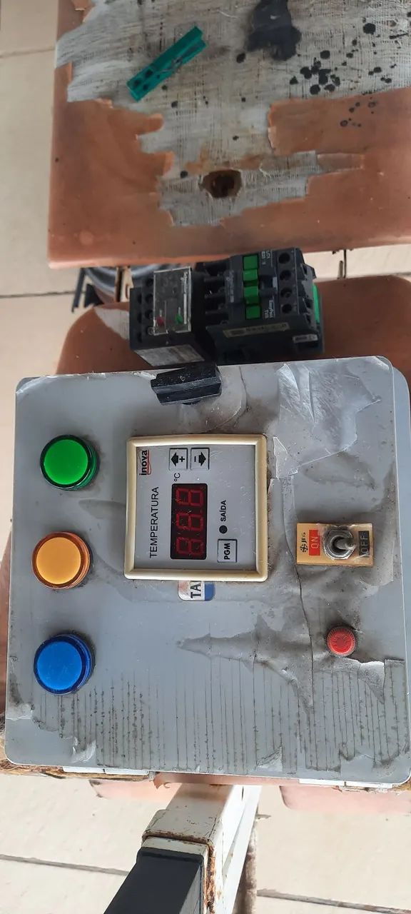 Quadro de comando Elétrico Inova, com contactora e termostato digital - Foto 3