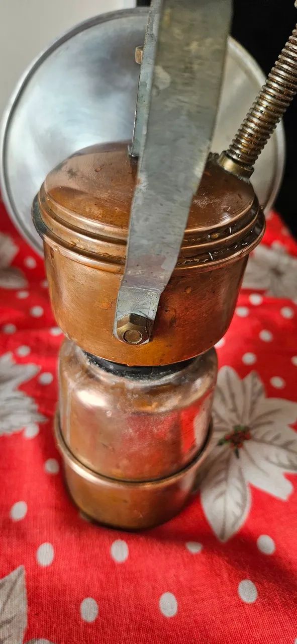 Lampião  lamparina carbureto  - Foto 4