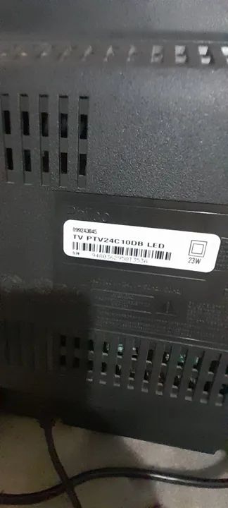 Tv philco 24" digital  - SÓ TEM SOM,  NÃO APARECE IMAGEM!! - Foto 5