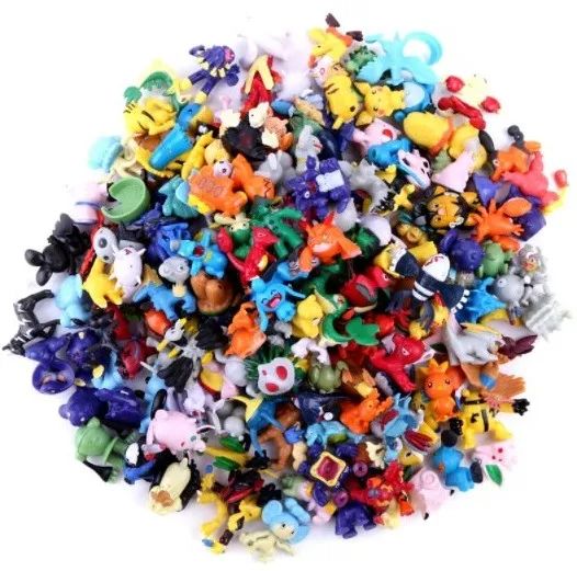 Kit 10 miniaturas Boneco Pokemon Pikachu Squirtle Bulbasaur Charmander Brinquedo - Foto 3