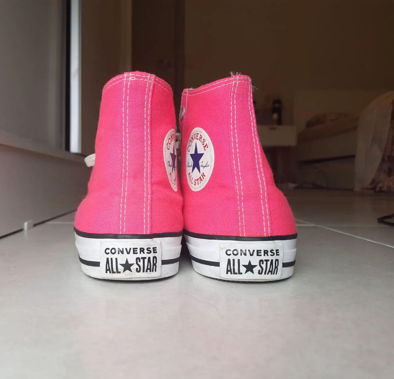 Tênis Converse All Star Rosa Pink - Foto 3