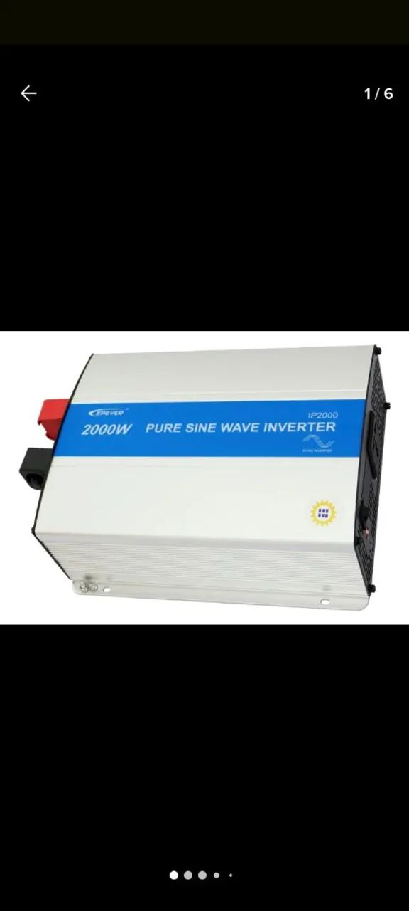 Inversor de Onda Senoidal Pura EPEVER IP2000 2000W - Foto 2