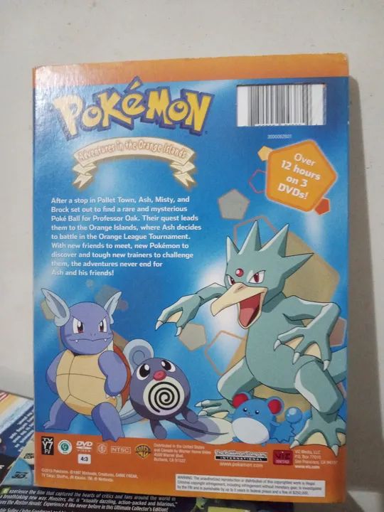 DVD Pokémon Aventures In The Orange Islands Edição Colecionador  - Foto 2