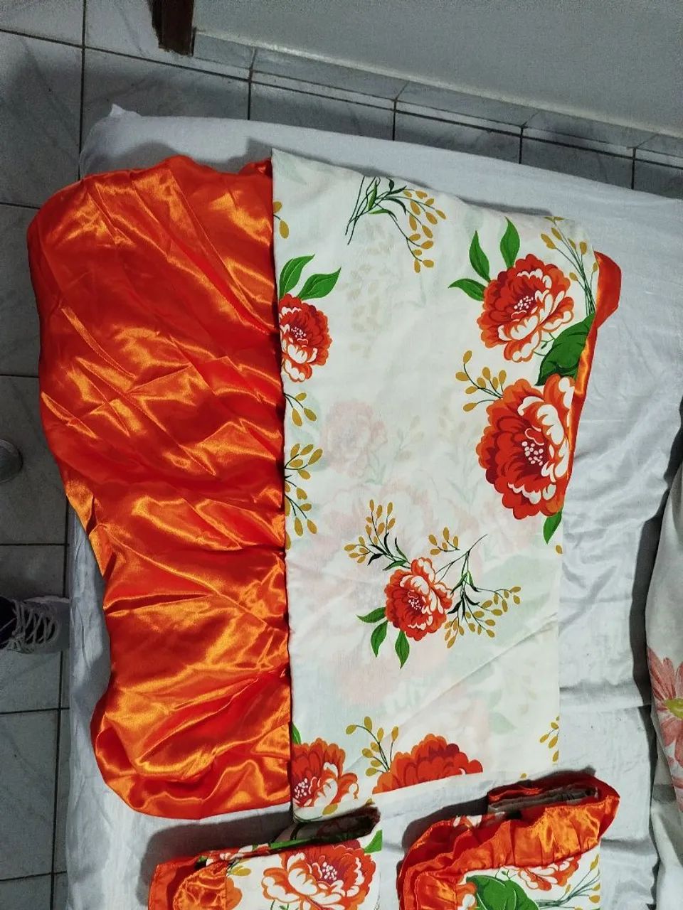 Lençol Queen e fronhas